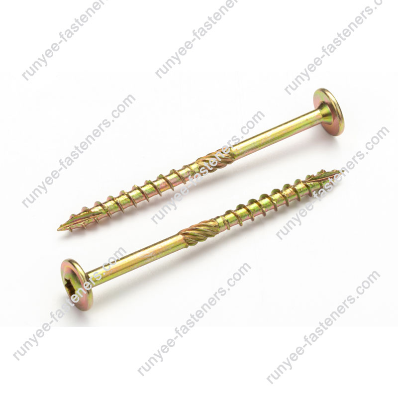 Wafer Head Wood Construction Screw T17