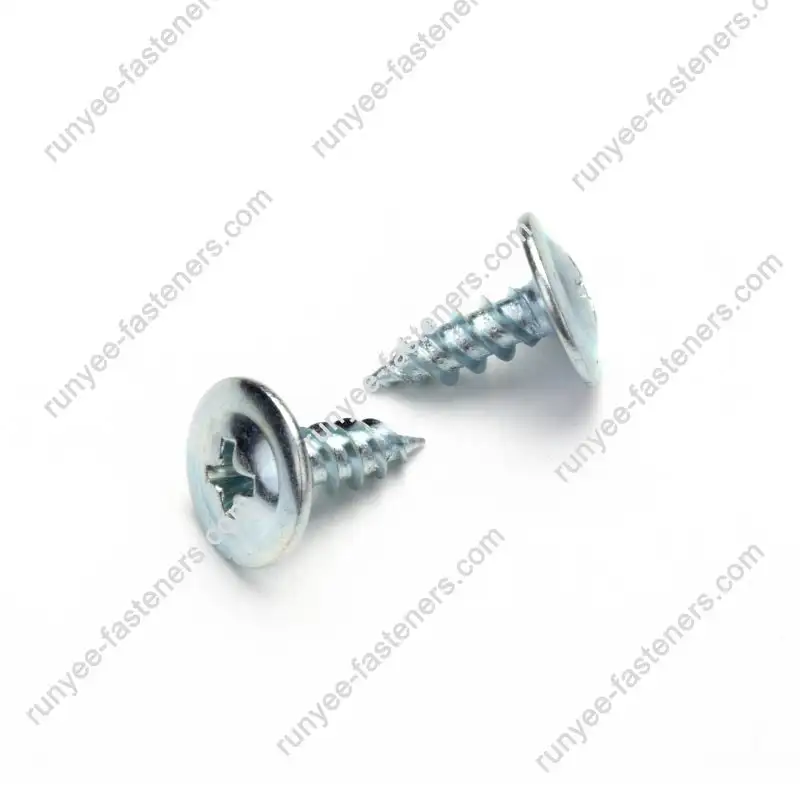 Zinc Plated Modified Truss Head Self Tapping Screw Phillips