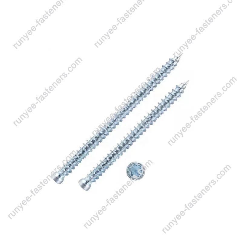 Torx 실린더 소형 헤드 콘크리트 나사